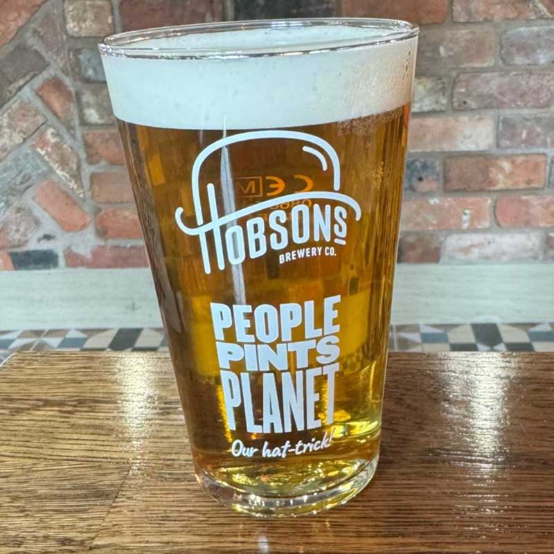 Fine Hobsons Ale at The Hollybush Belbroughton