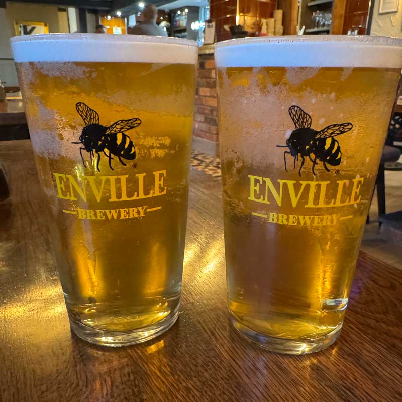 Cold Enville Brewery Beers at The Hollybush Pub Belbroughton